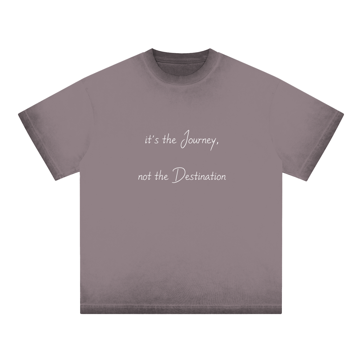 journey,destination,reverse,dyed,faded,t-shirt,streetwear,fashion