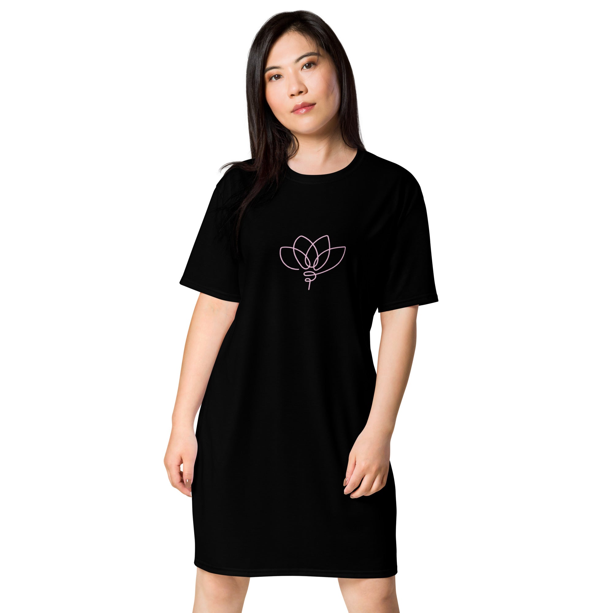 Lotus t-shirt dress