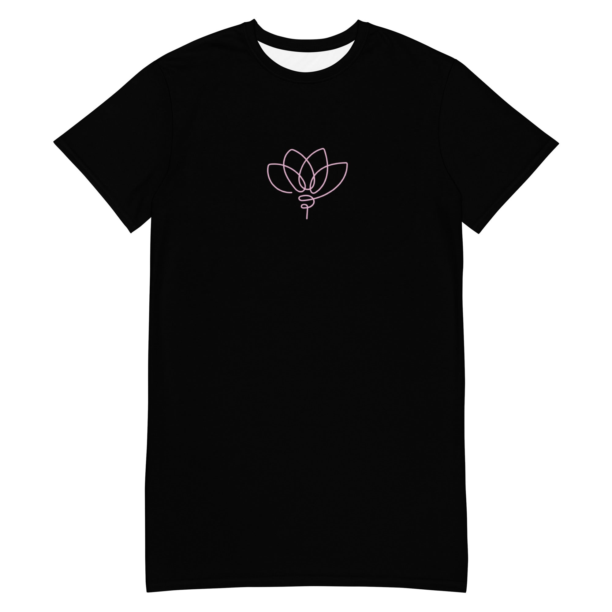 Lotus t-shirt dress
