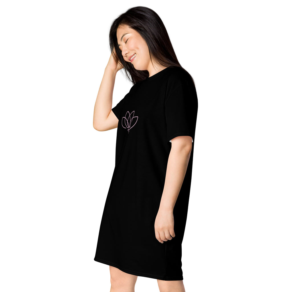 Lotus t-shirt dress