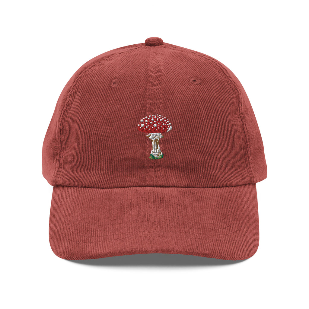 Realistic mush corduroy cap