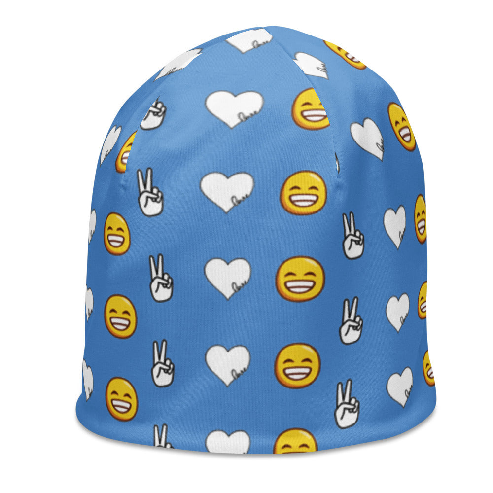 Peace, Love, and Happiness Beanie