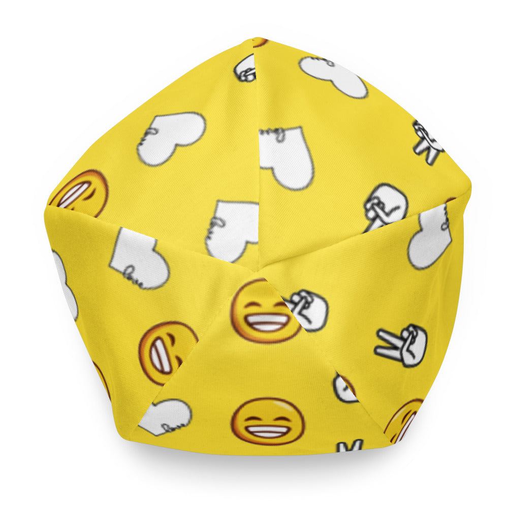 Peace, Love, and Happiness Beanie