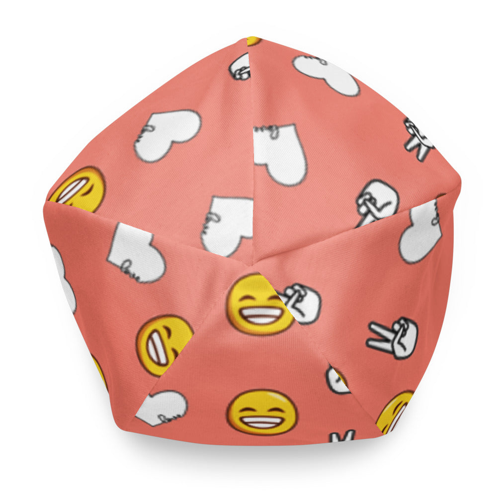 Peace, Love, and Happiness Beanie