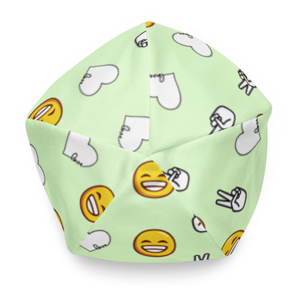 Peace, Love, and Happiness Beanie