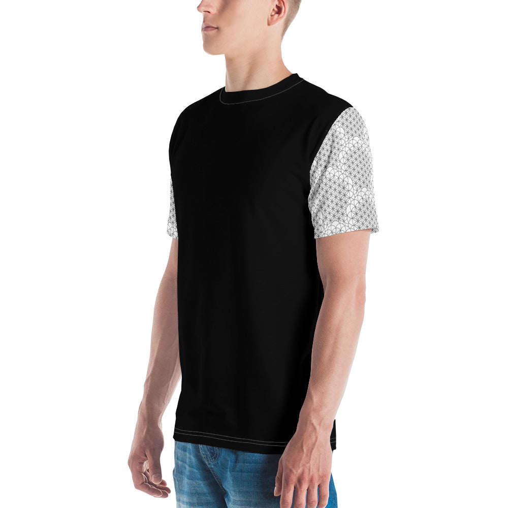 Men's Flower of Life T-shirt (black)