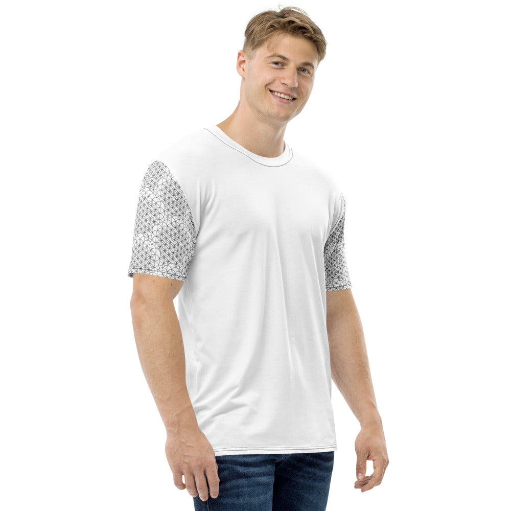 Men's Flower of Life T-shirt (white)