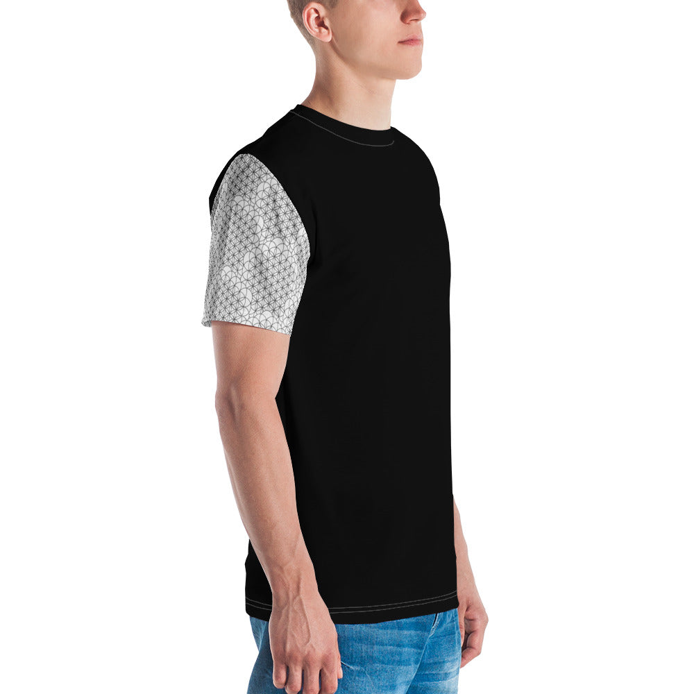 Men's Flower of Life T-shirt (black)