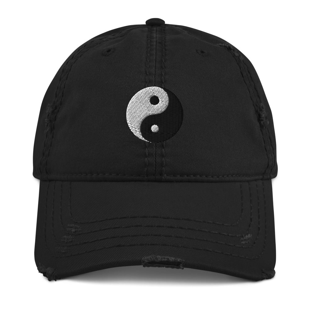 Distressed Yin-Yang Hat